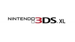 Nintendo 3DS XL - Red & Black Title Screen